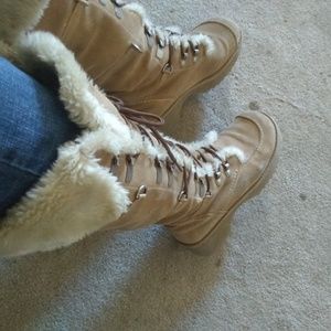 Furry High boots used